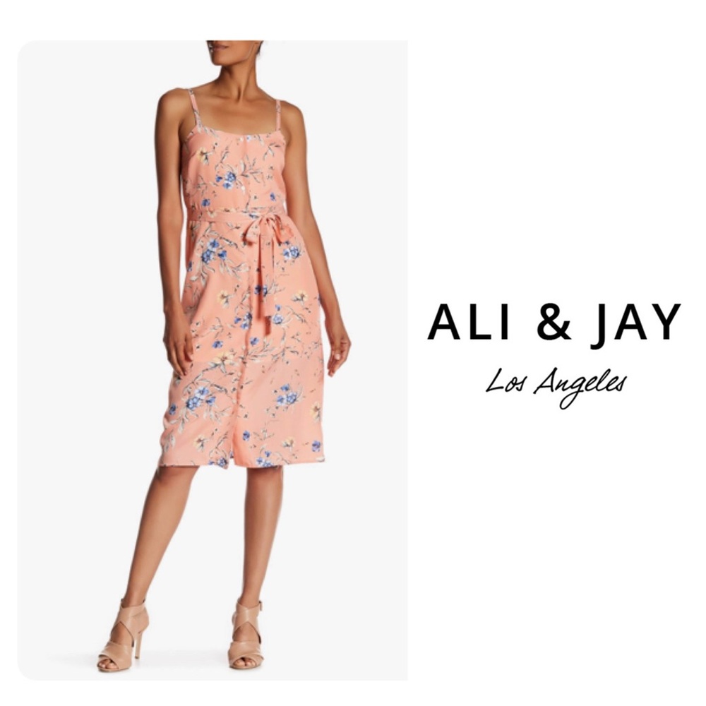 NWT Ali & Jay Flower Frolicking Dress